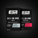ESN All‑in‑One Vitamine für Männer und Frauen mit Mineralstoffen und Immunkomplex zur täglichen Nahrungsergänzung.